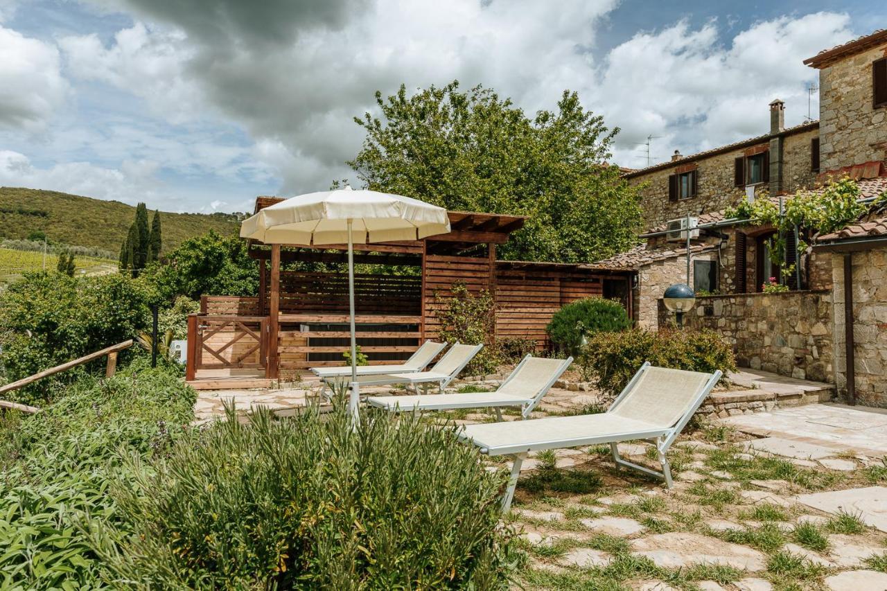 Borgo Villa A Sesta San Gusme Exterior foto