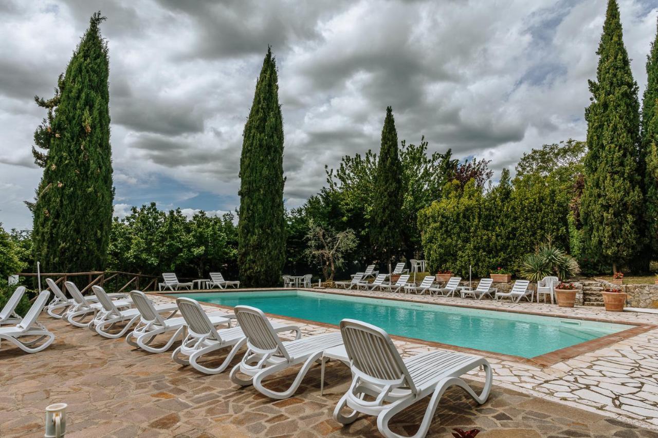 Borgo Villa A Sesta San Gusme Exterior foto